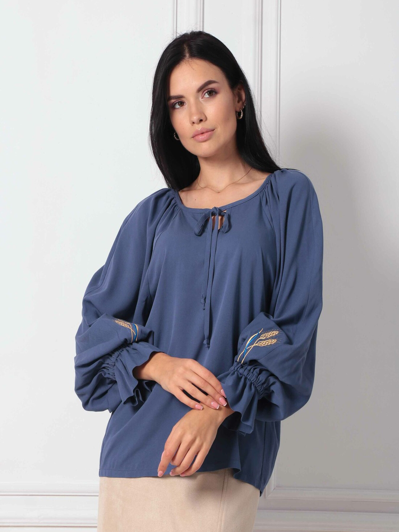 Блуза RiMari модель 0322-dzhins Фото