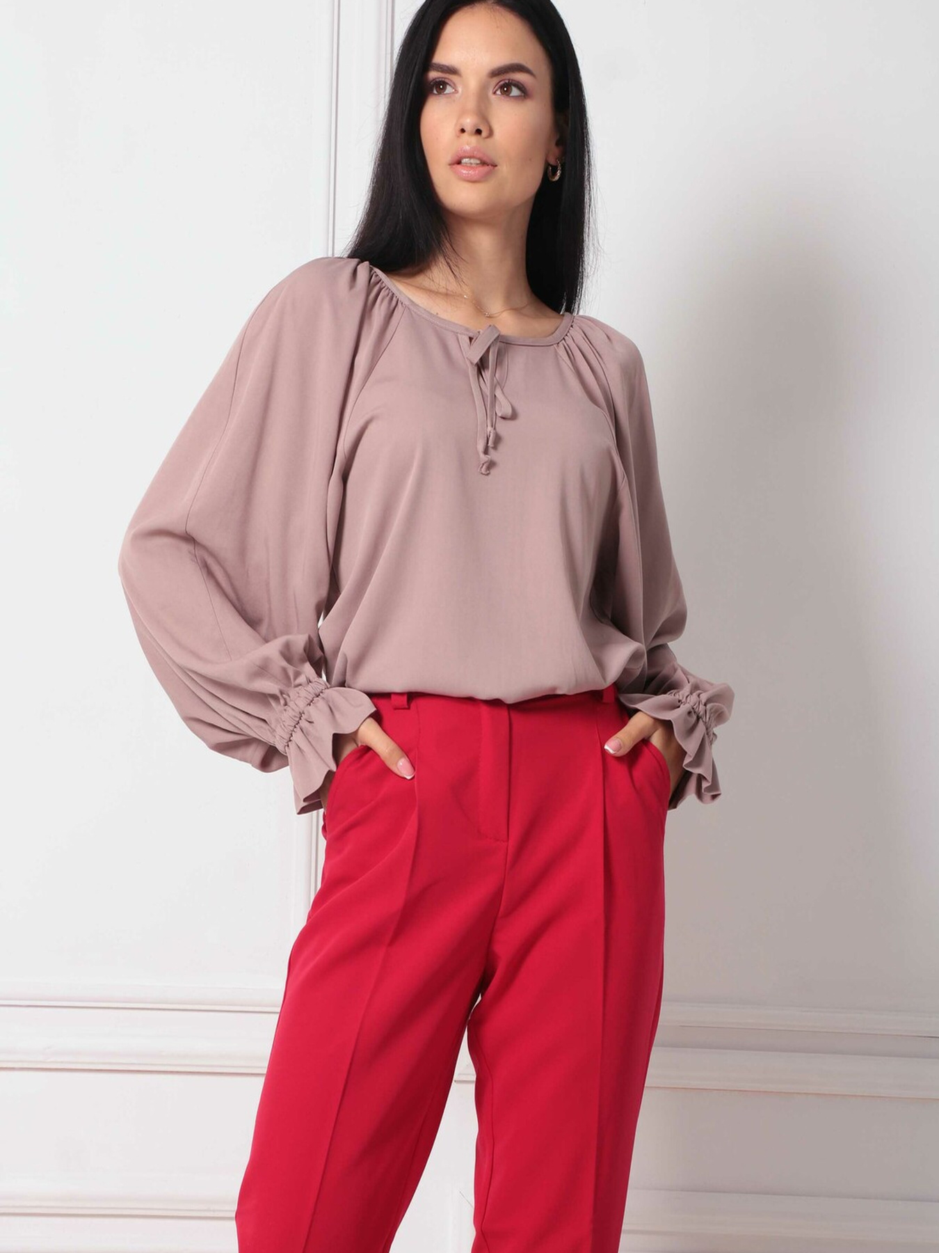 Блуза RiMari модель 0322-kapuchino Фото