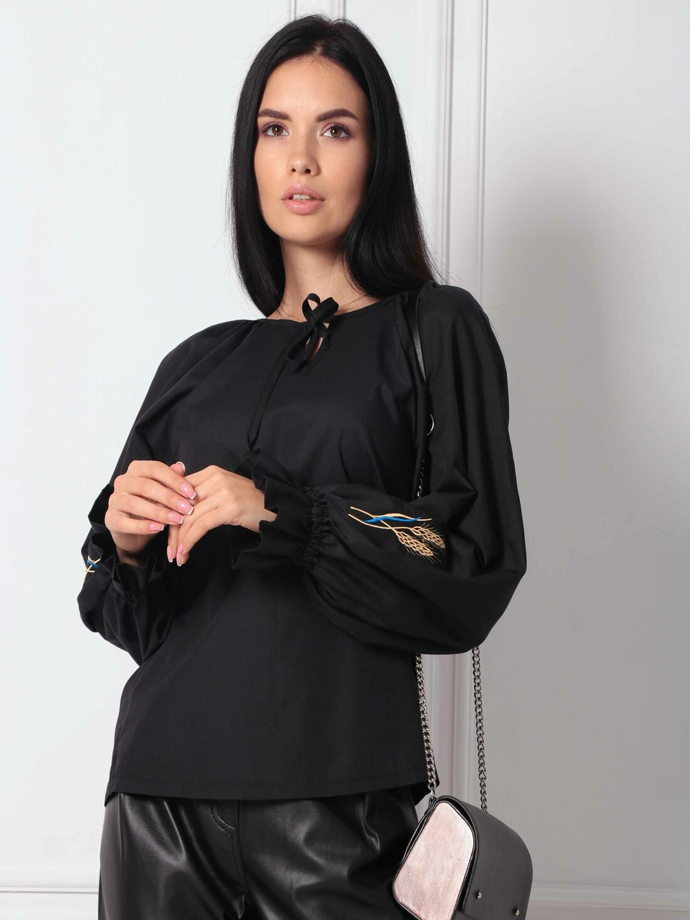 Блуза RiMari модель 0322-chornij Фото