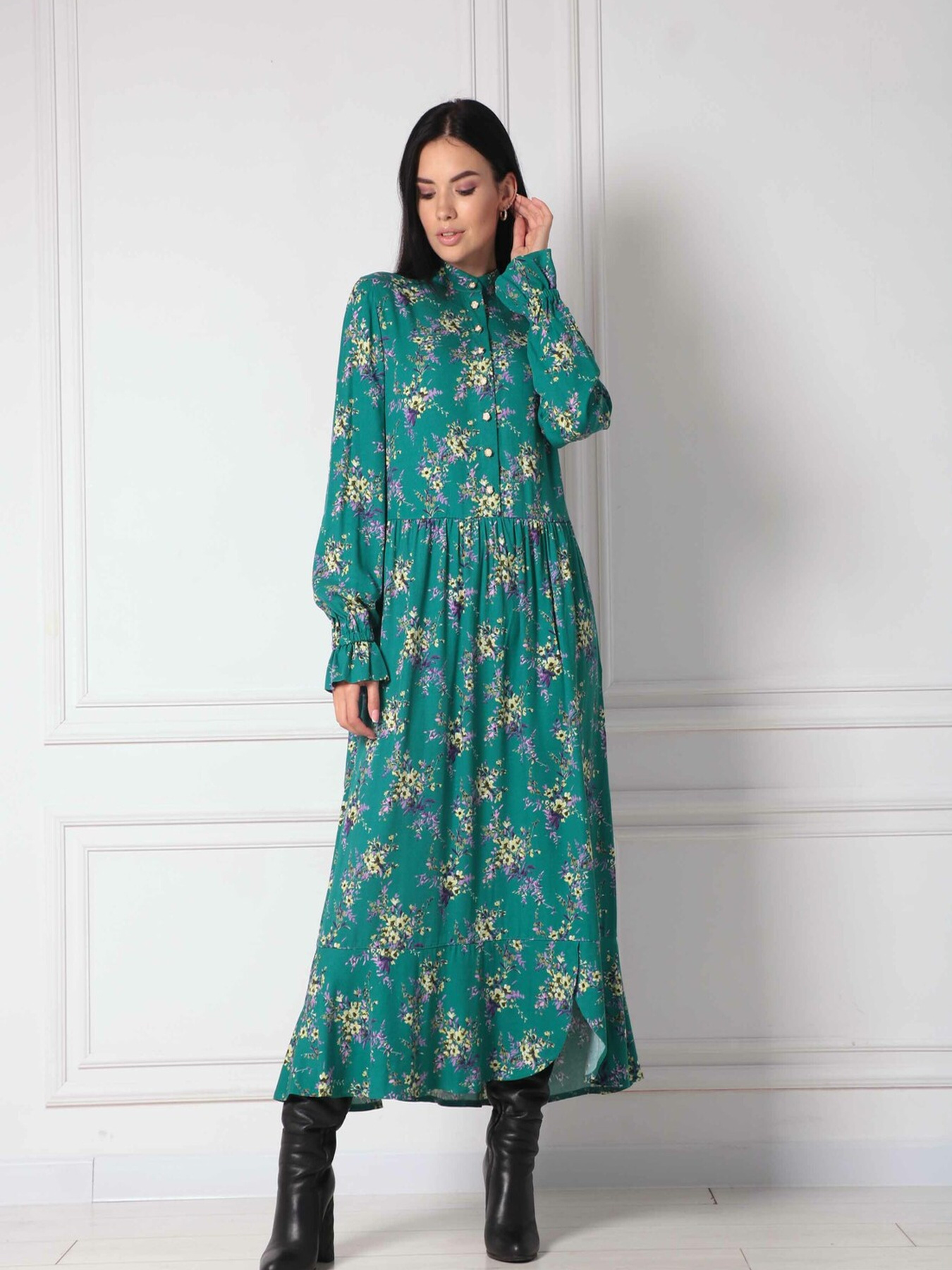 Сукня максі RiMari модель 20-temnij-briz Фото