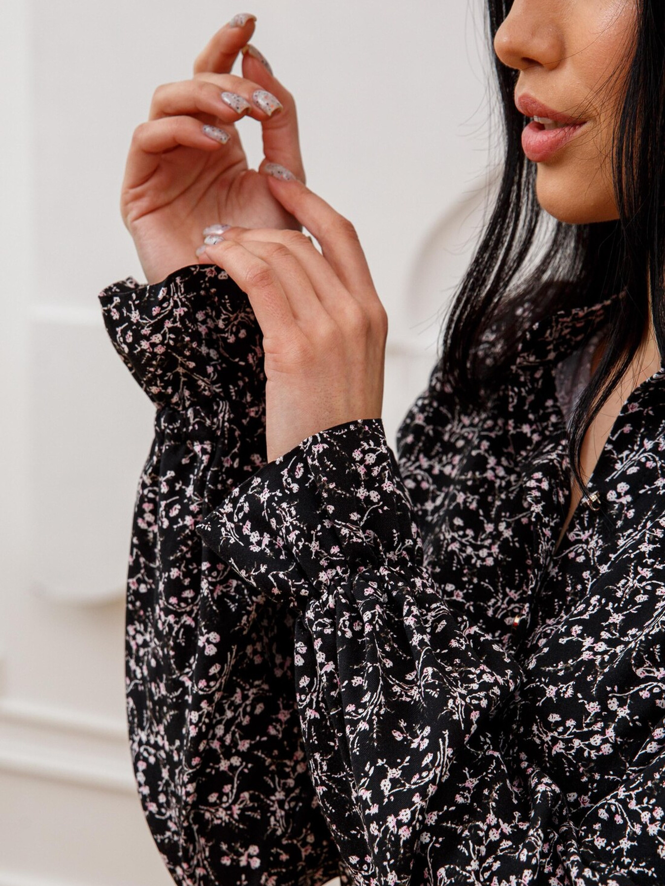 Сукня максі RiMari модель 20-chornij-z-blim Фото