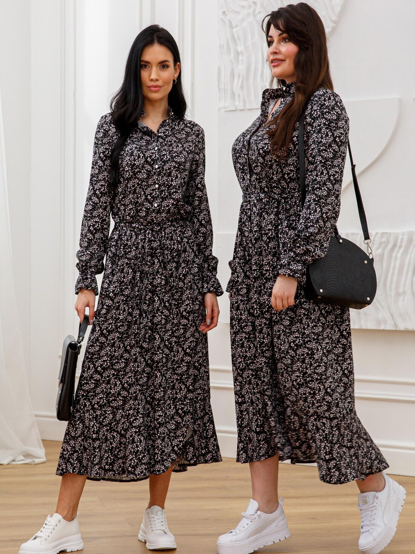 Сукня максі RiMari модель 20-chornij-z-blim Фото