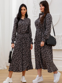 Сукня максі RiMari модель 20-chornij-z-blim Фото