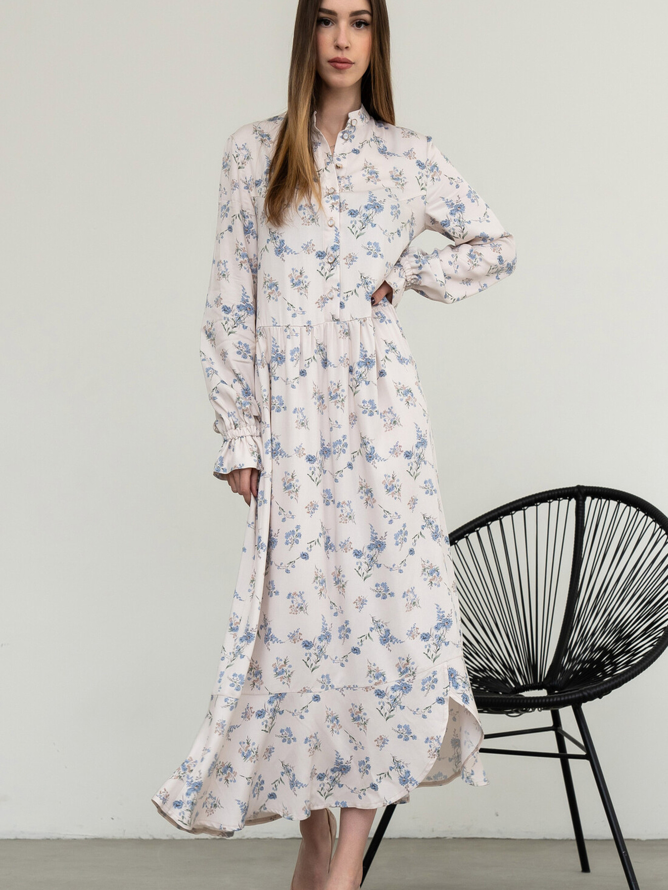 Сукня максі RiMari модель 20-moloko Сукня максі RiMari модель 20-moloko Фото