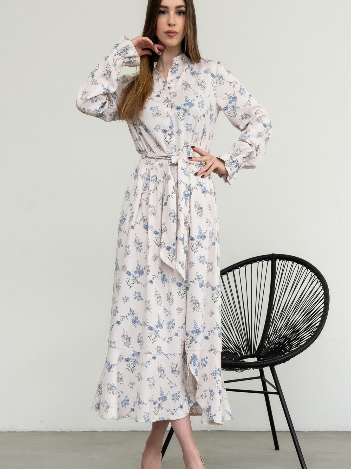 Сукня максі RiMari модель 20-moloko Сукня максі RiMari модель 20-moloko Фото