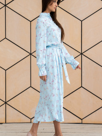 Платье макси RiMari модель 20-svtlo-blakitnij Фото