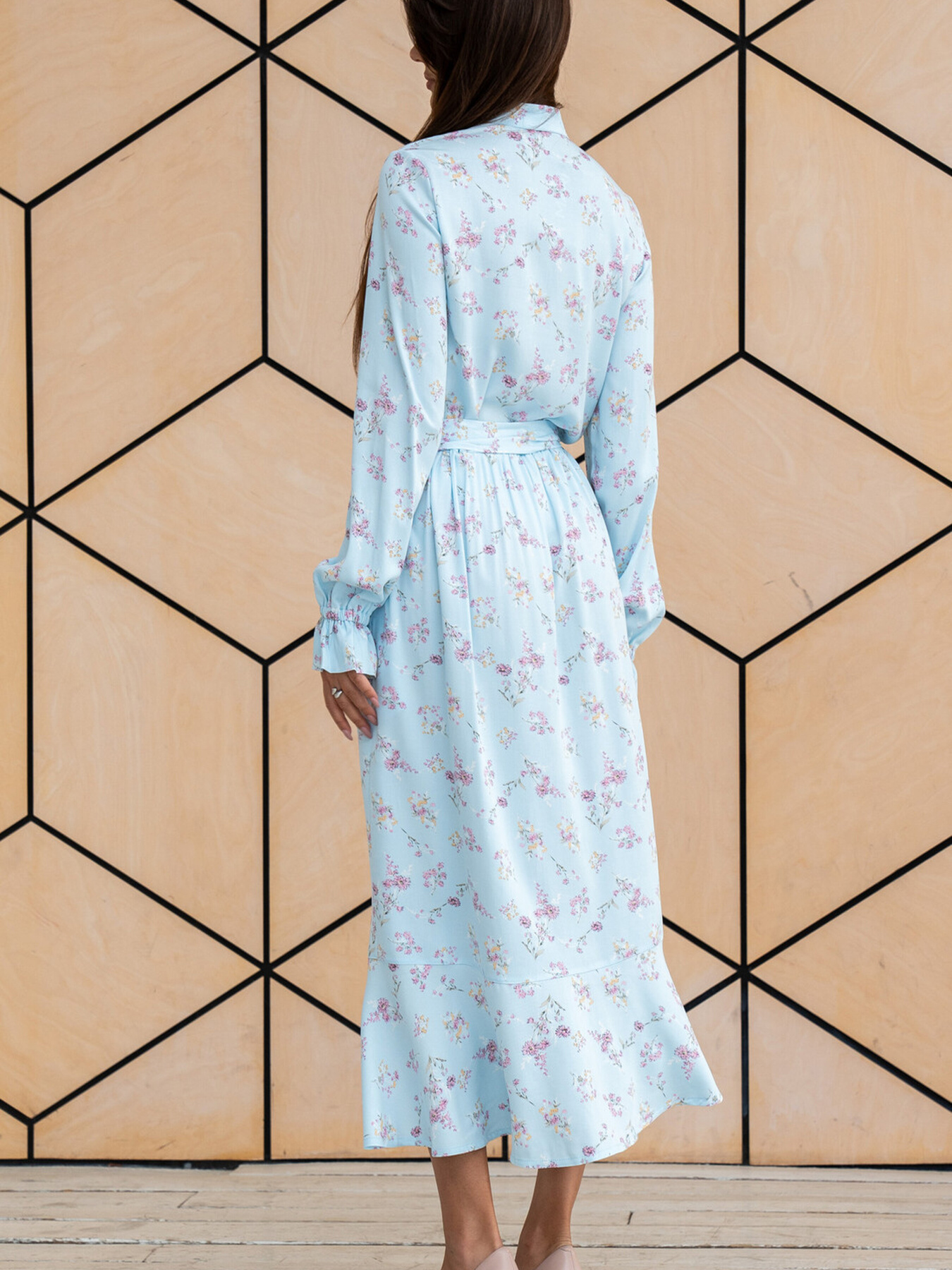 Сукня максі RiMari модель 20-svtlo-blakitnij Фото