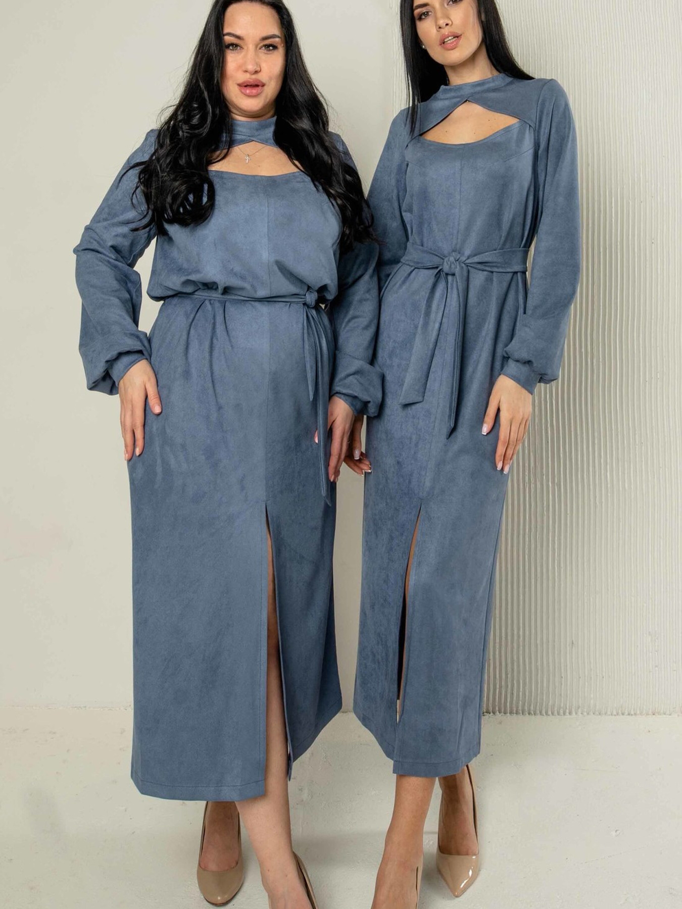 Сукня максі RiMari модель 0722-dzhins Сукня максі RiMari модель 0722-dzhins Фото