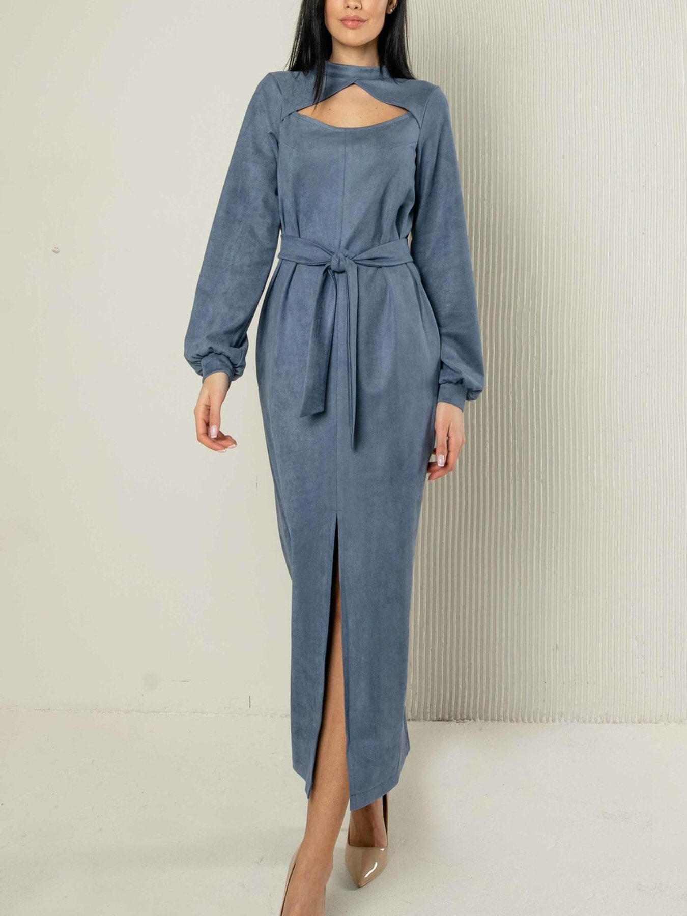 Сукня максі RiMari модель 0722-dzhins Сукня максі RiMari модель 0722-dzhins Фото