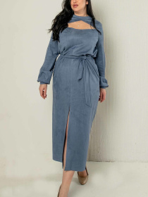 Сукня максі RiMari модель 0722-dzhins Сукня максі RiMari модель 0722-dzhins Фото