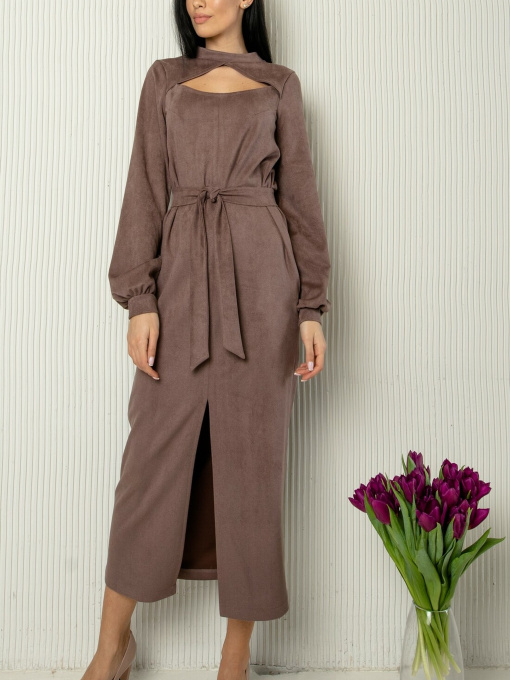 Платье макси RiMari модель 0722-kapuchino Фото