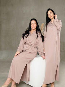 Платье макси RiMari модель 0122-bezh Фото