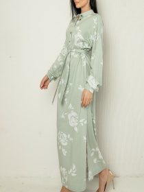 Платье макси RiMari модель 0122-svtla-olivka Фото