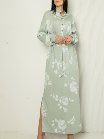 Платье макси RiMari модель 0122-svtla-olivka Фото