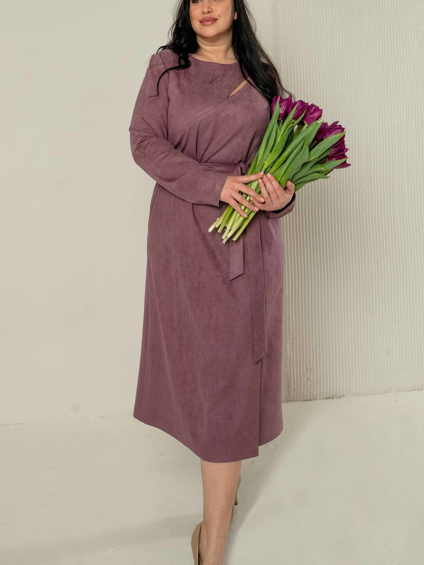 Платье миди RiMari модель 0822-llovij Фото