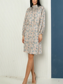 Платье мини RiMari модель 0522-bezh-print Фото