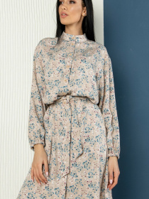 Платье мини RiMari модель 0522-bezh-print Фото