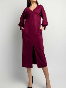 Платье миди RiMari модель 01-marsala Фото