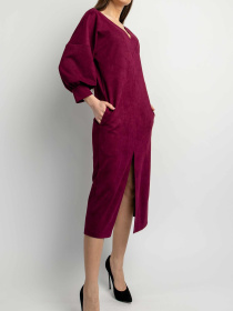 Платье миди RiMari модель 01-marsala Фото