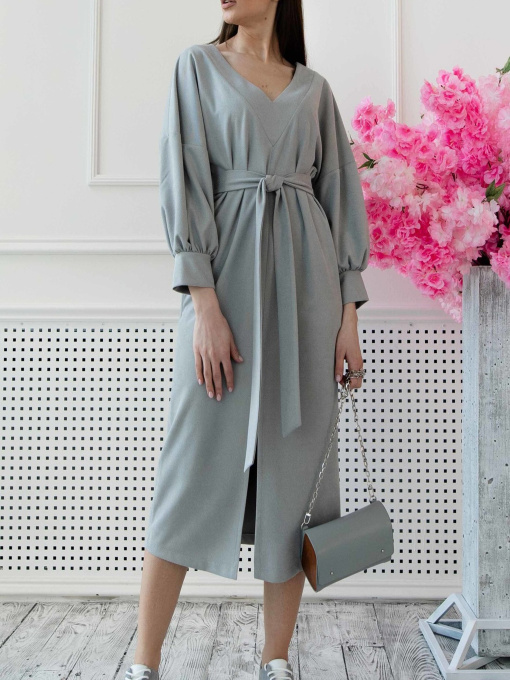 Платье миди RiMari модель 01-srij Фото