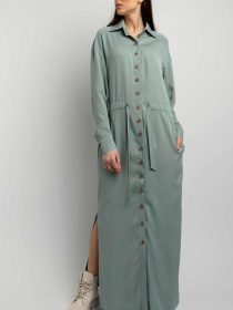 Платье макси RiMari модель 1121-olivka Фото