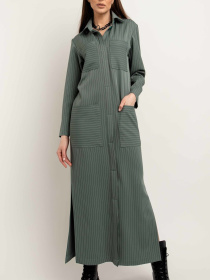 Платье макси RiMari модель 1021-olivka Фото