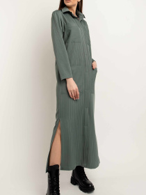 Платье макси RiMari модель 1021-olivka Фото