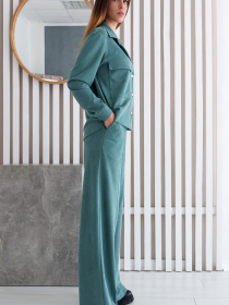 Брюки палаццо RiMari модель 0121-svtlo-zelenij Фото