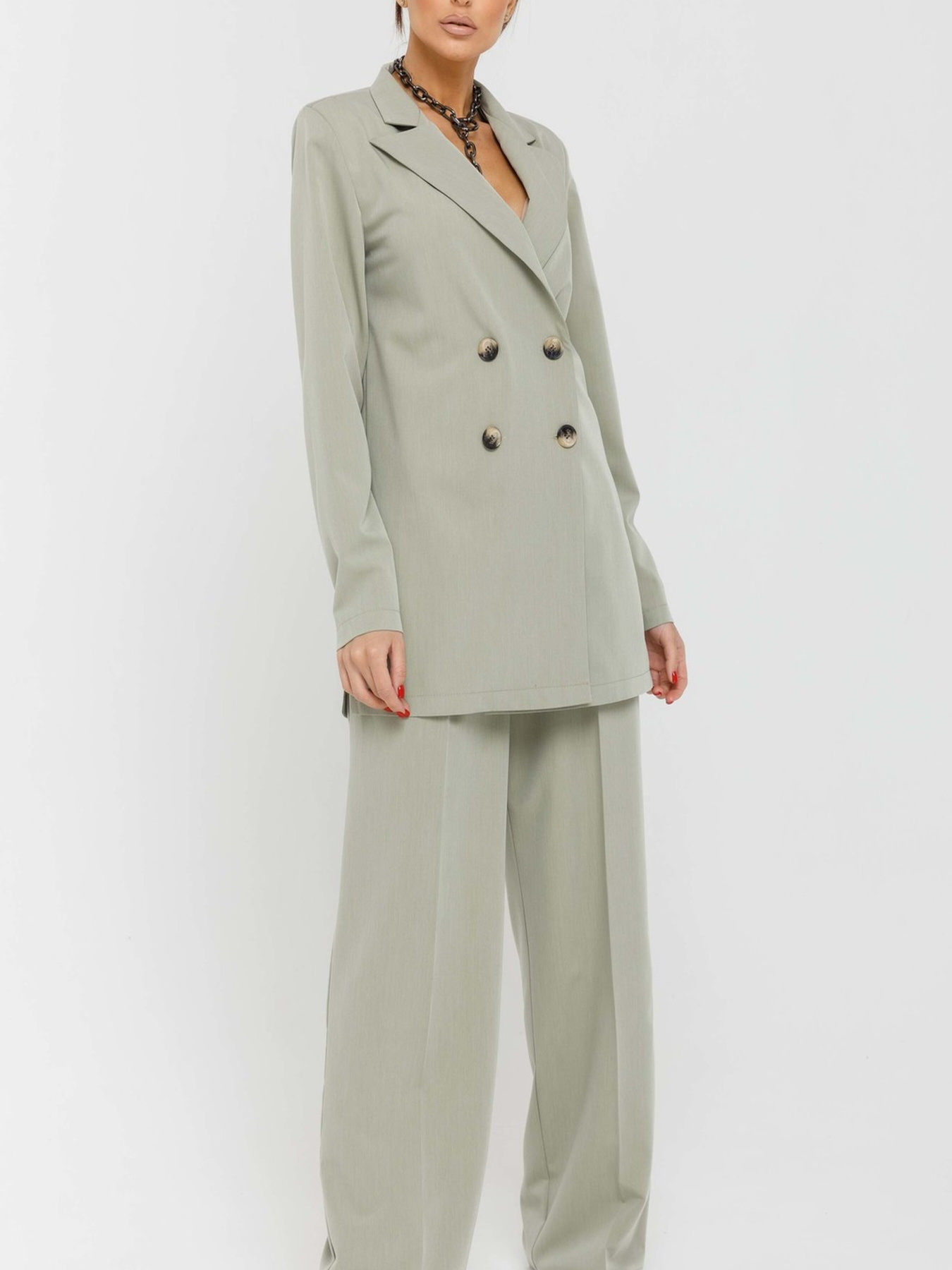 Брюки повседневные RiMari модель 0820-olivka Фото