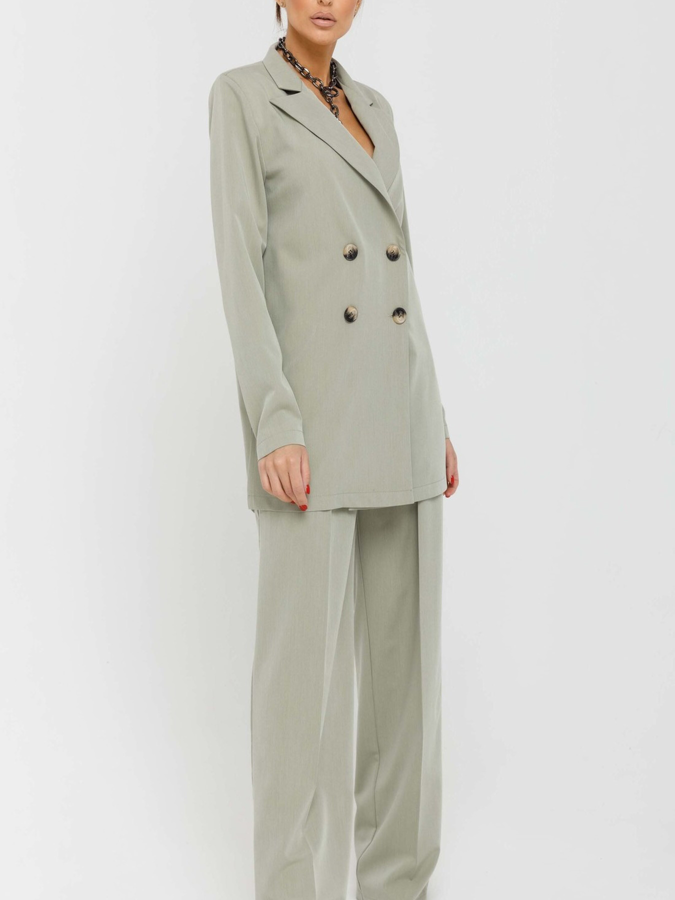 Повседневные штаны RiMari модель 0820-olivka Повседневные штаны RiMari модель 0820-olivka Фото