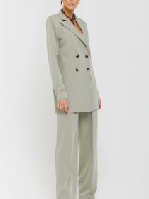 Повседневные штаны RiMari модель 0820-olivka Повседневные штаны RiMari модель 0820-olivka Фото