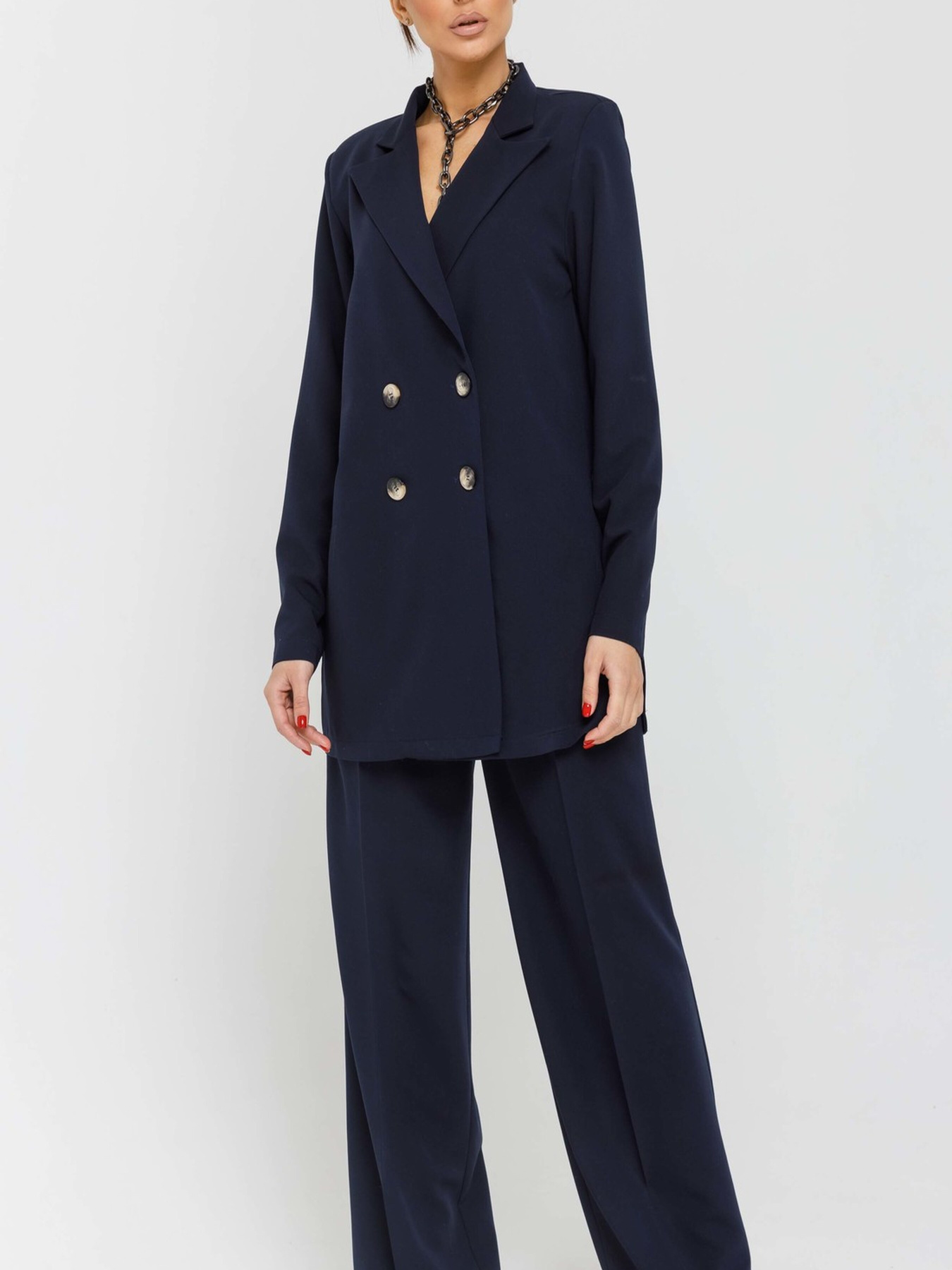 Брюки повседневные RiMari модель 0820-temno-sinj Фото