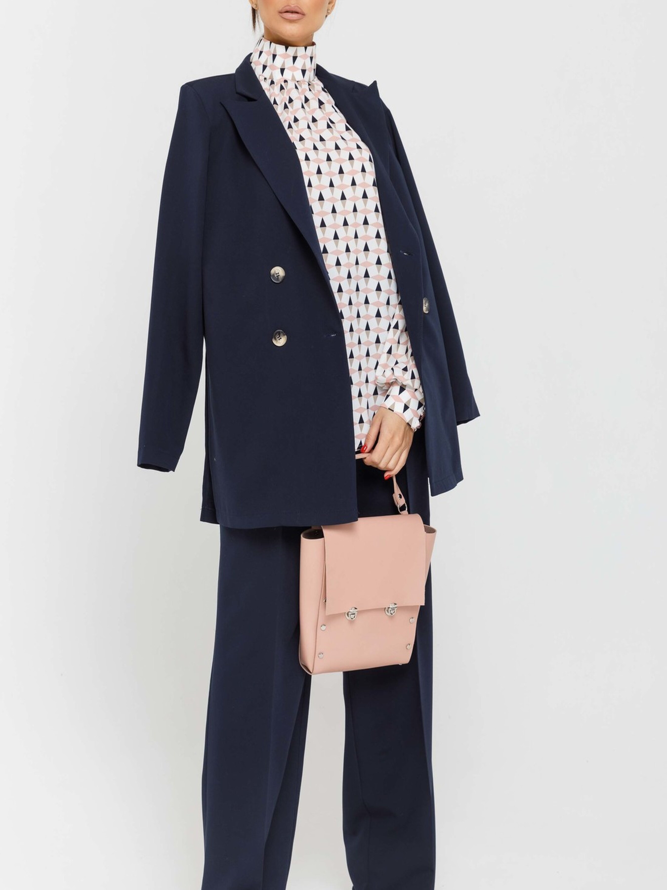 Повседневные штаны RiMari модель 0820-temno-sinj Фото