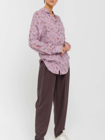 Повседневные штаны RiMari модель 0720-baklazhan Фото