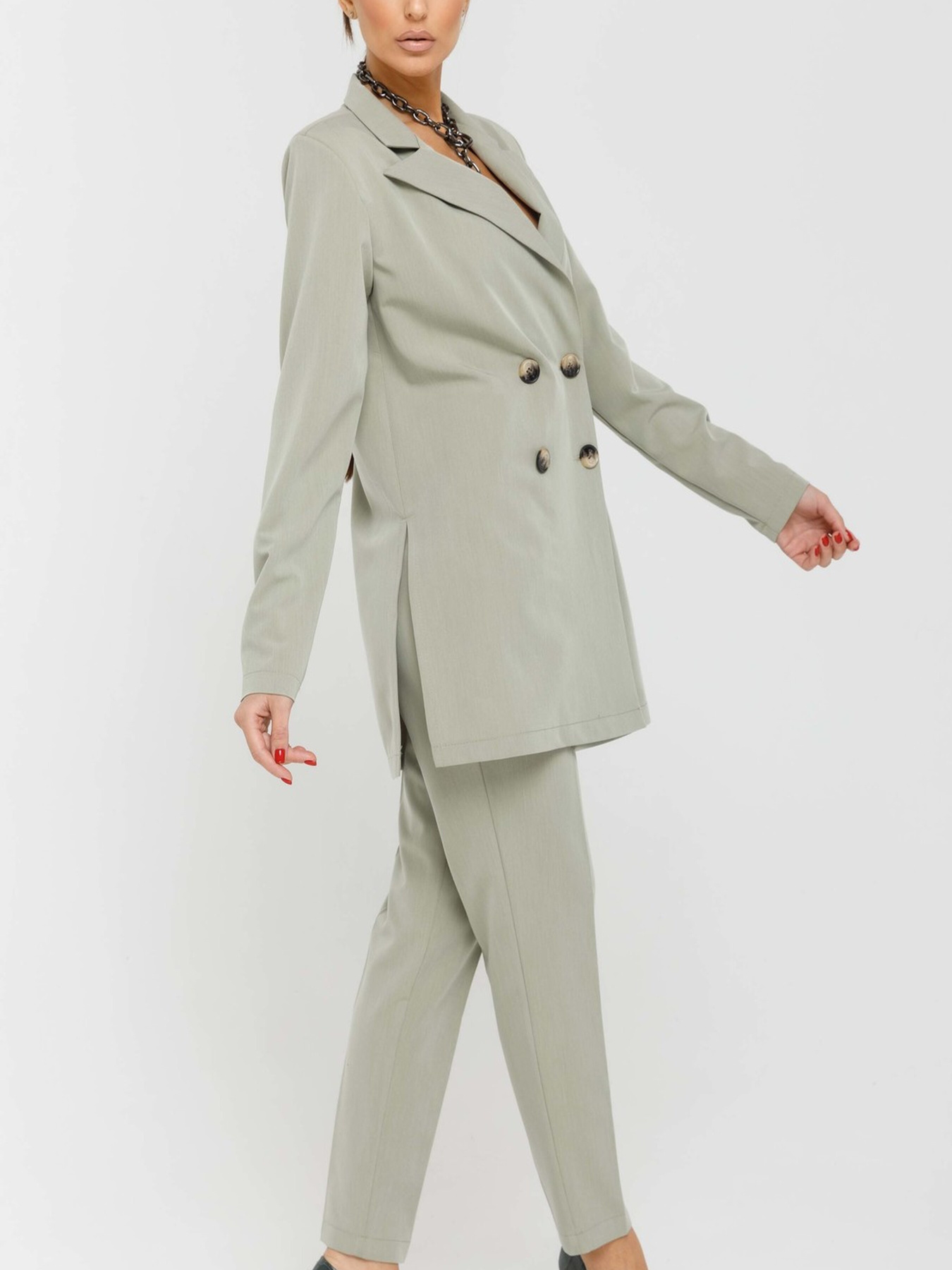 Брюки повседневные RiMari модель 0920-olivka Фото