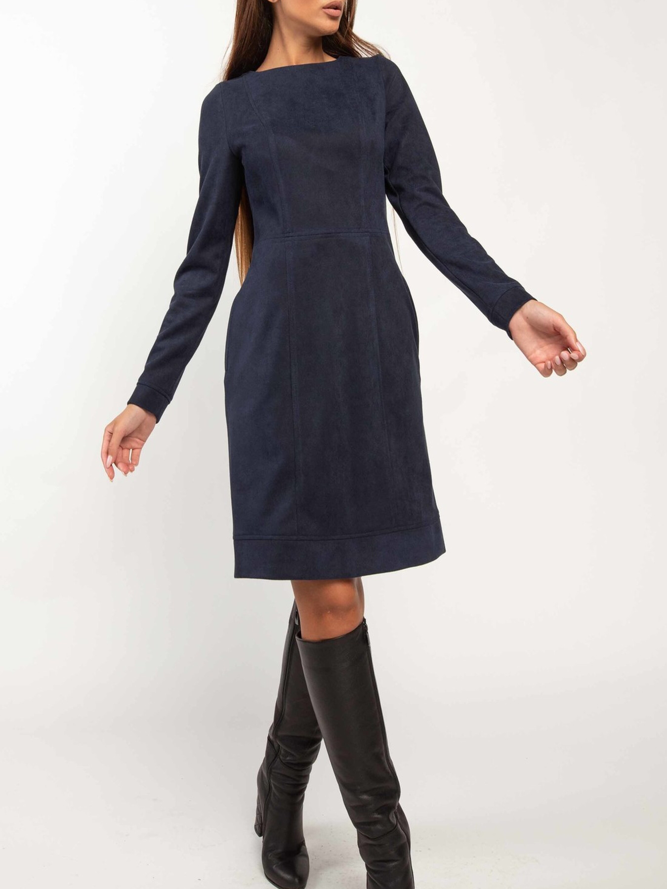 Платье мини RiMari модель 2220-temno-sinj Фото