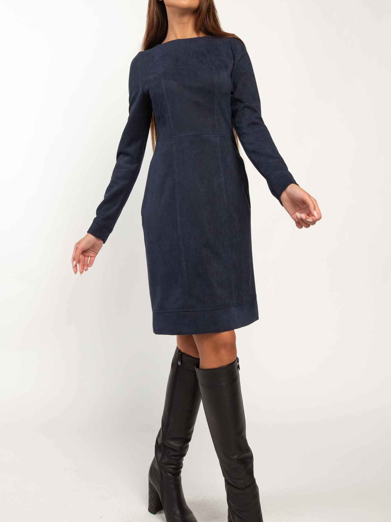 Платье мини RiMari модель 2220-temno-sinj Фото