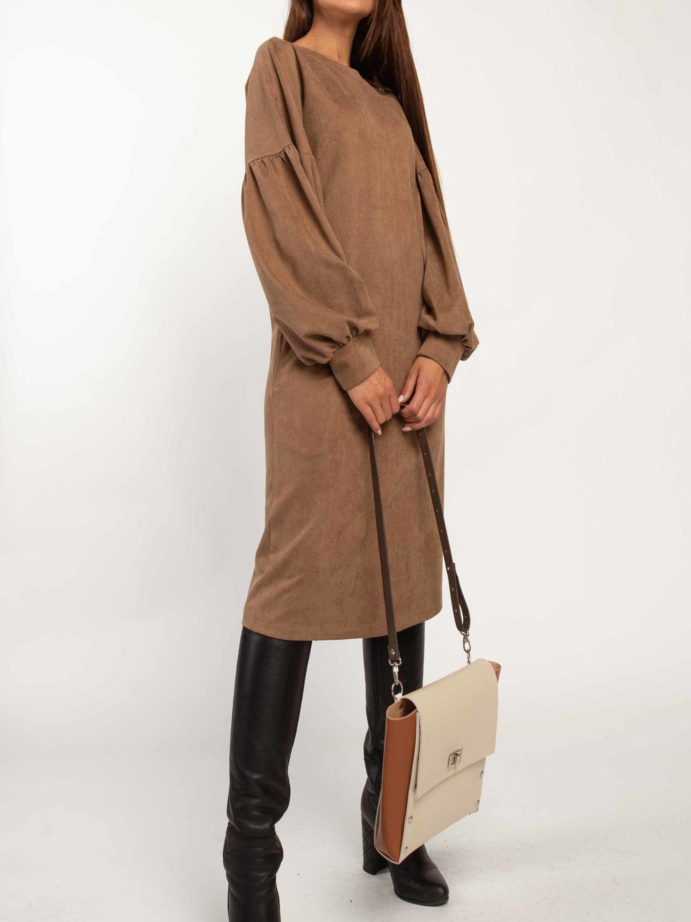 Сукня міді RiMari модель 2520-kapuchino Фото