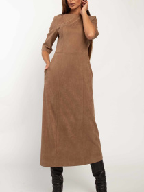 Платье миди RiMari модель 1720-kapuchino Платье миди RiMari модель 1720-kapuchino Фото