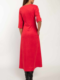 Платье миди RiMari модель 1720-chervonij Фото