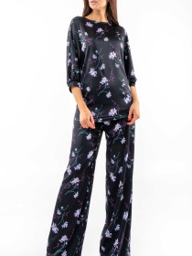 Штани палаццо RiMari модель 0320-chornij Фото