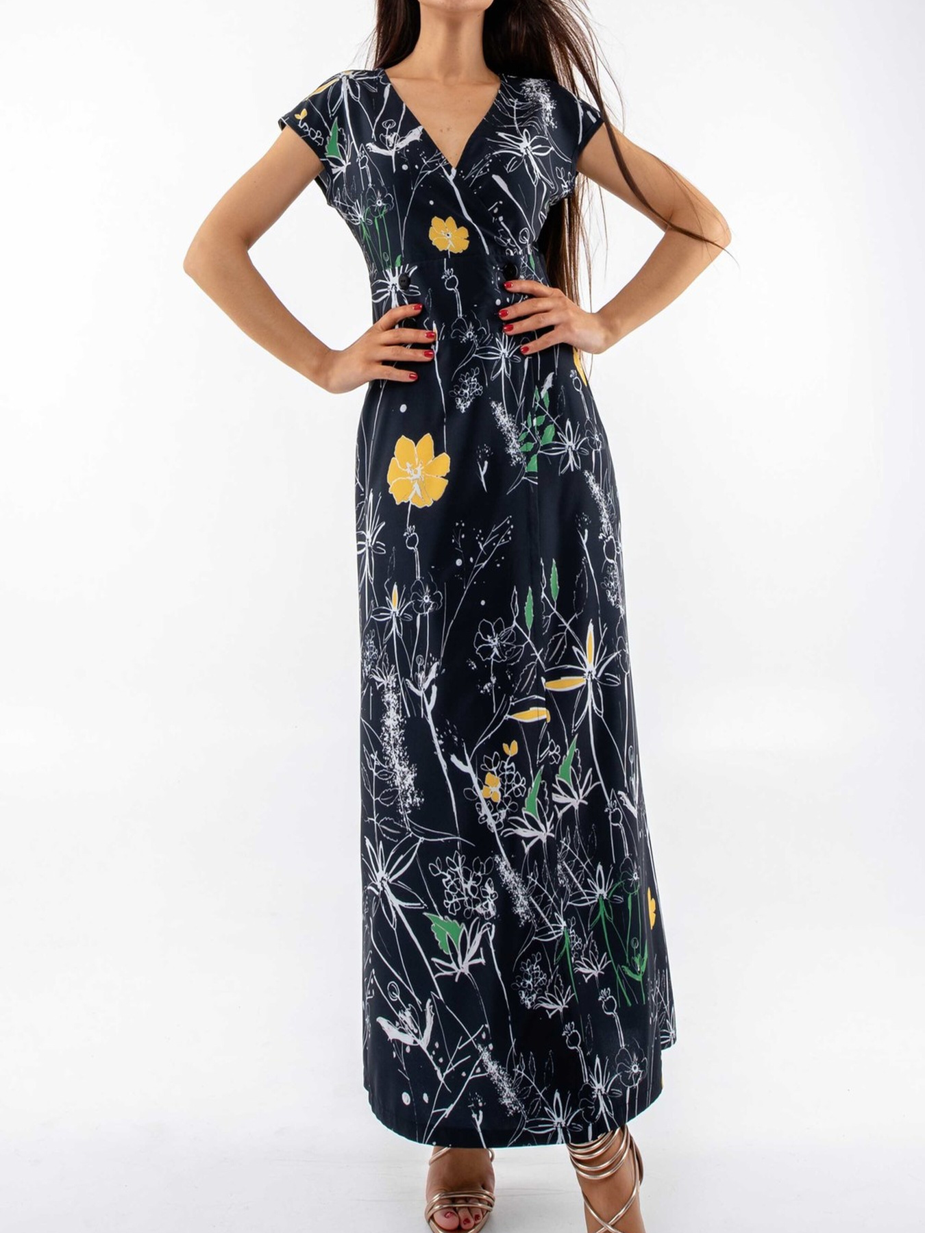 Платье макси RiMari модель 1220-chornij Фото