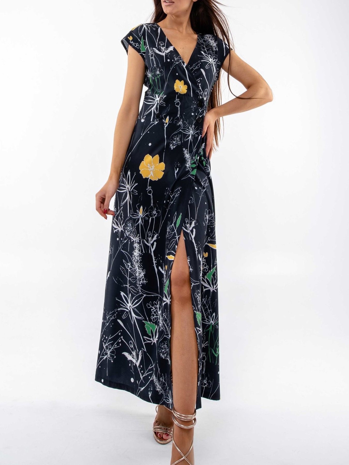 Платье макси RiMari модель 1220-chornij Фото