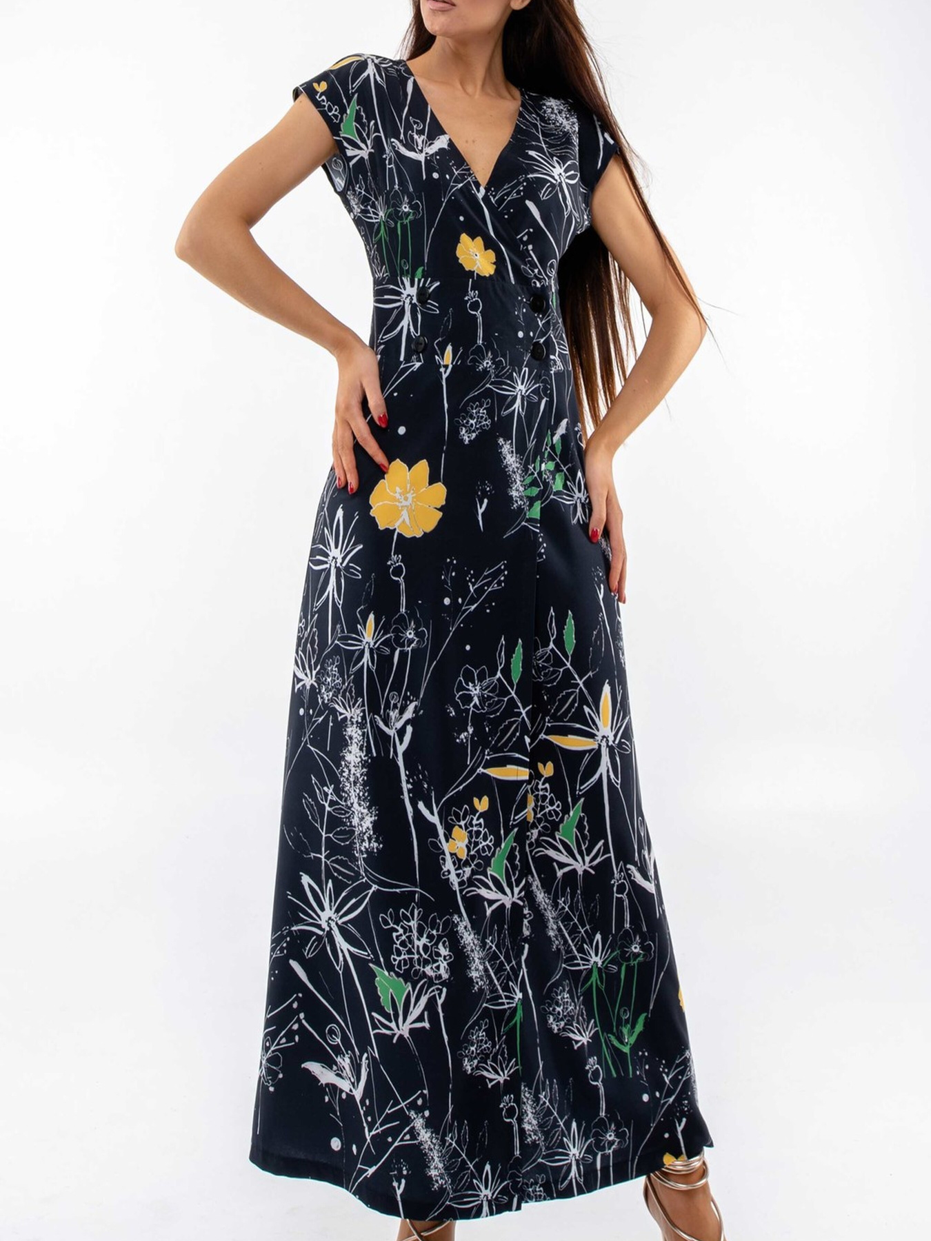 Платье макси RiMari модель 1220-chornij Фото