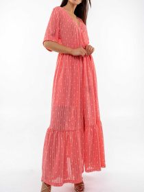 Платье макси RiMari модель 10-koral Фото