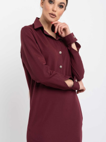 Платье миди RiMari модель 0520-bordo Фото