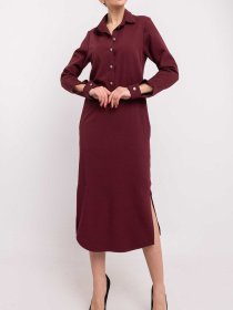 Платье миди RiMari модель 0520-bordo Фото