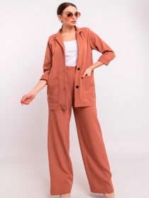 Классические штаны RiMari модель 0120-terakot Фото