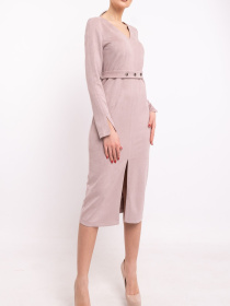 Платье миди RiMari модель 00-pudra Фото