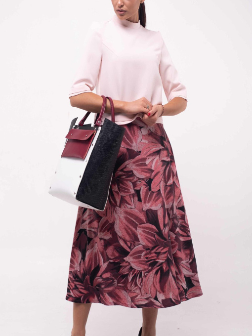 Юбка миди RiMari модель 5-2-86-19-temno-rozhevij Фото